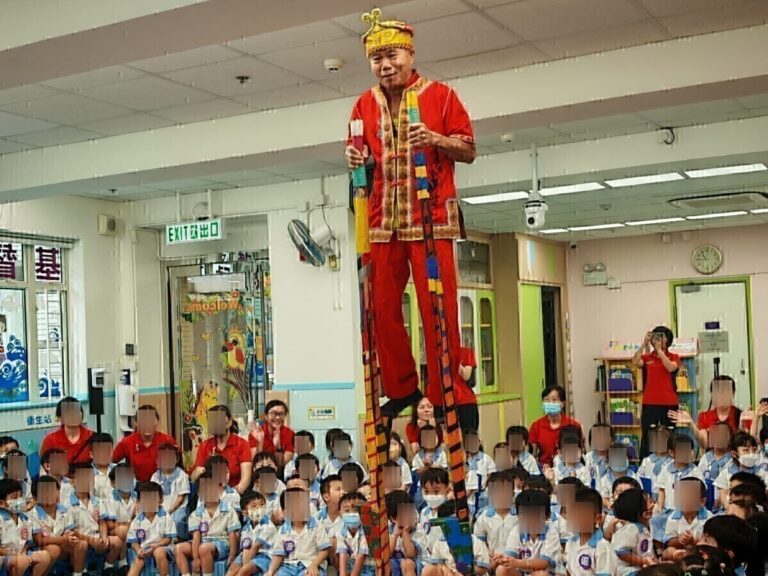 幼稚園 中華文化表演