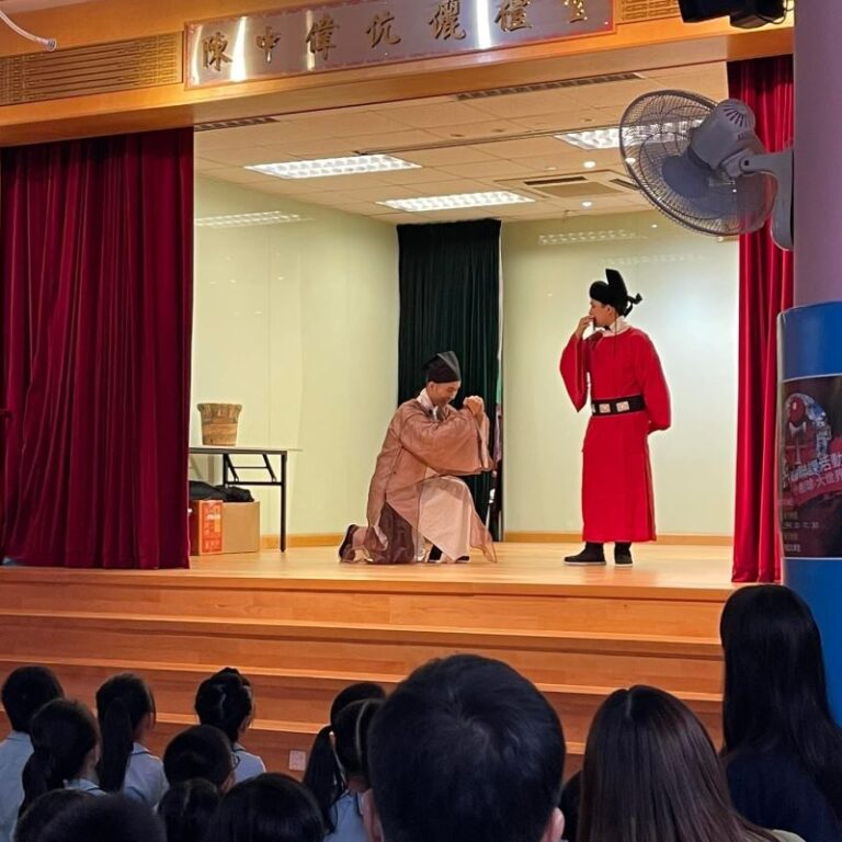 到校話劇演出-五邑工商總會學校