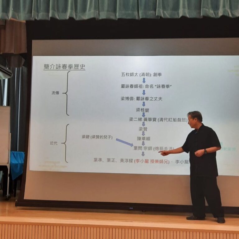 詠春拳表演