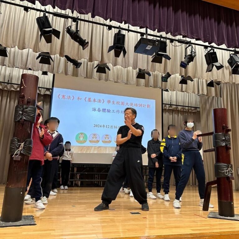 詠春拳表演