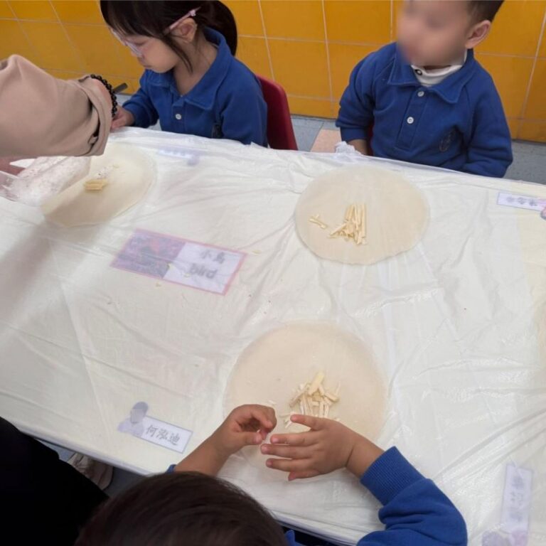 幼稚園糖蔥餅工作坊