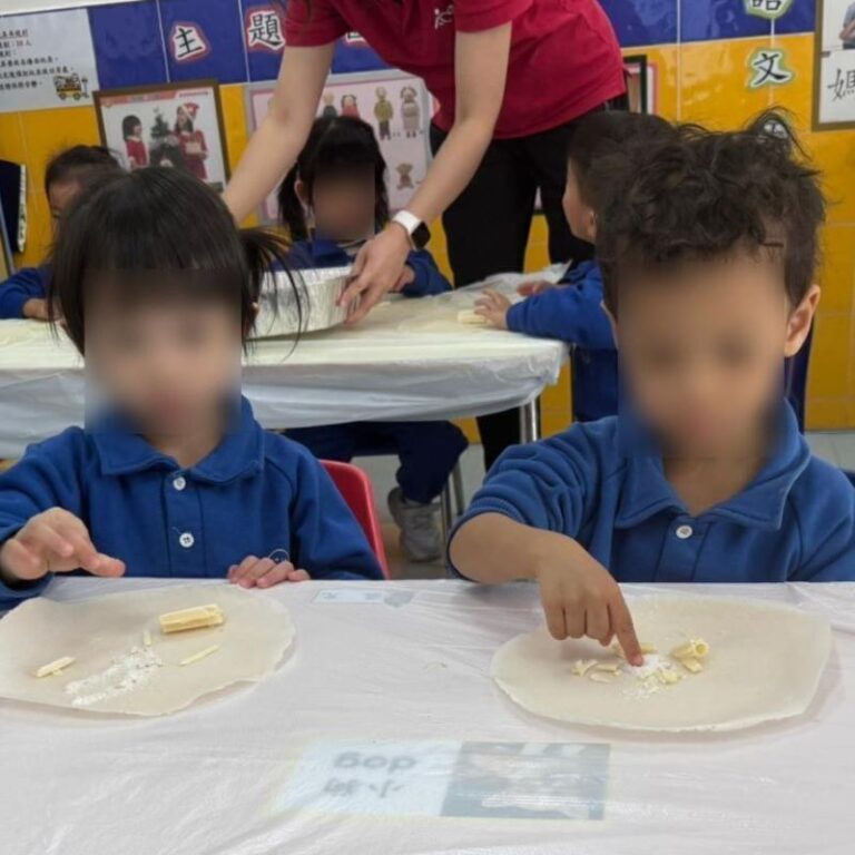 幼稚園糖蔥餅工作坊