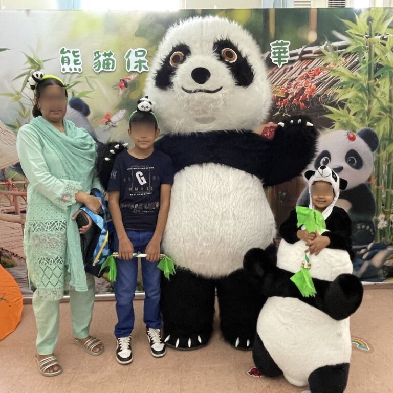 中華文化攤位-熊貓主題