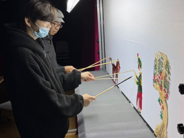 皮影戲表演