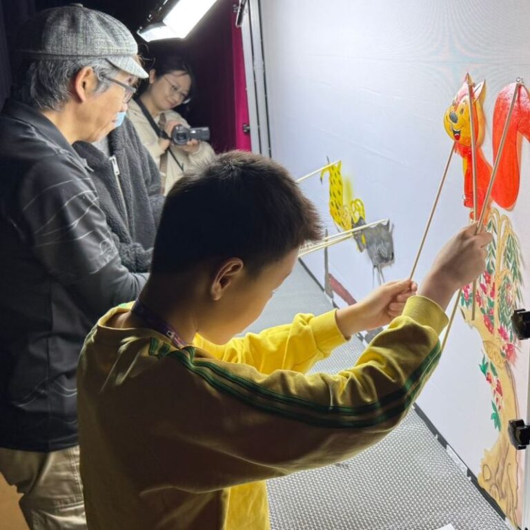 皮影戲表演