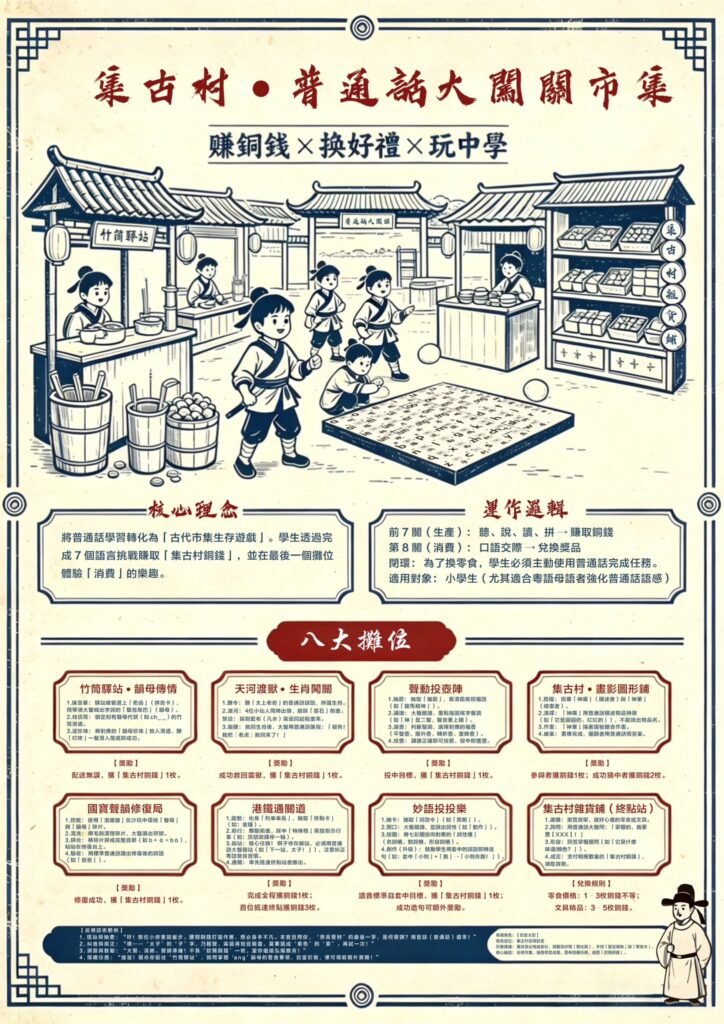 普通話大闖關市集