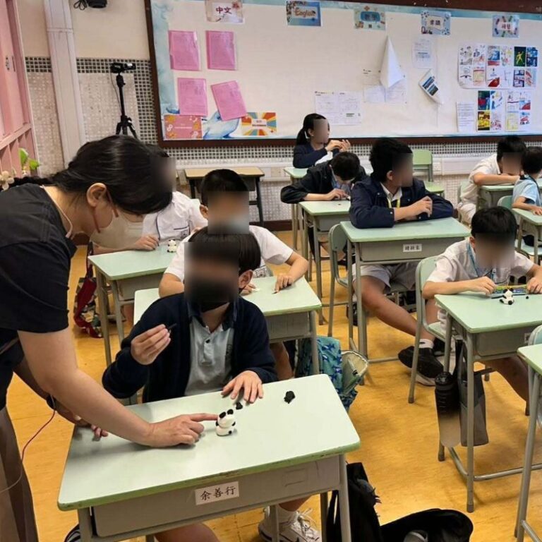 仁濟醫院趙曾學韞小學 麵粉公仔工作坊