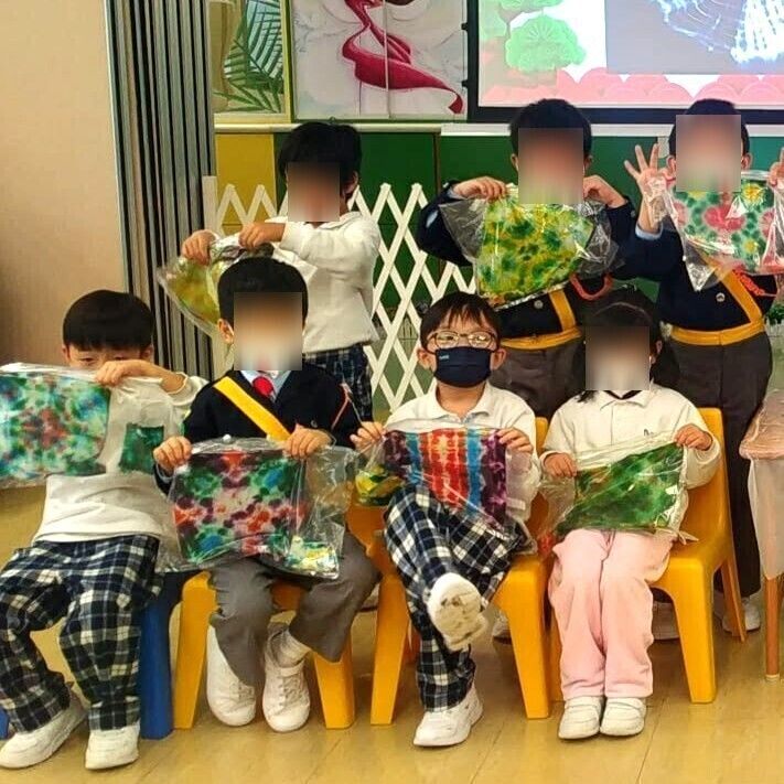 基督徒信望愛堂逸東幼稚園 扎染工作坊