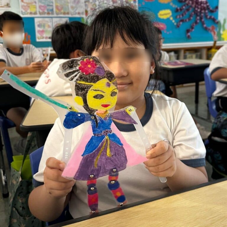 將軍澳官立小學 皮影製作