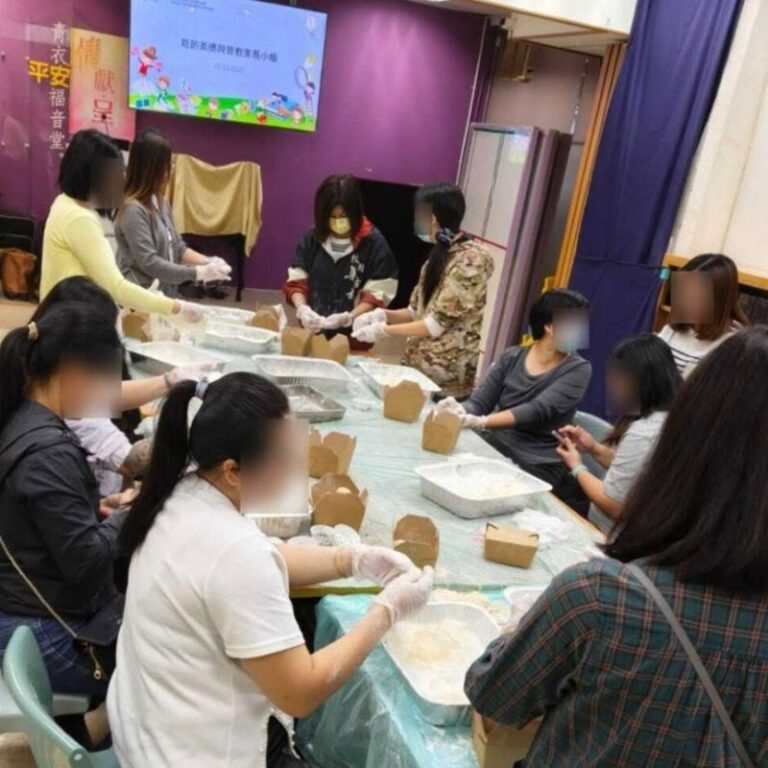 平安福音堂幼稚園青衣 龍鬚糖工作坊