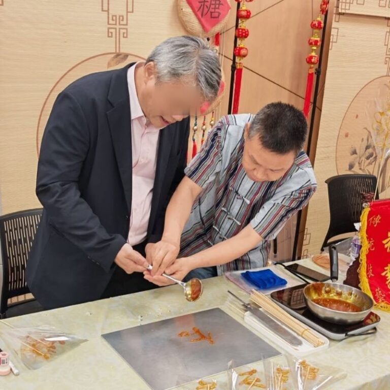 生產力學院 糖畫攤位