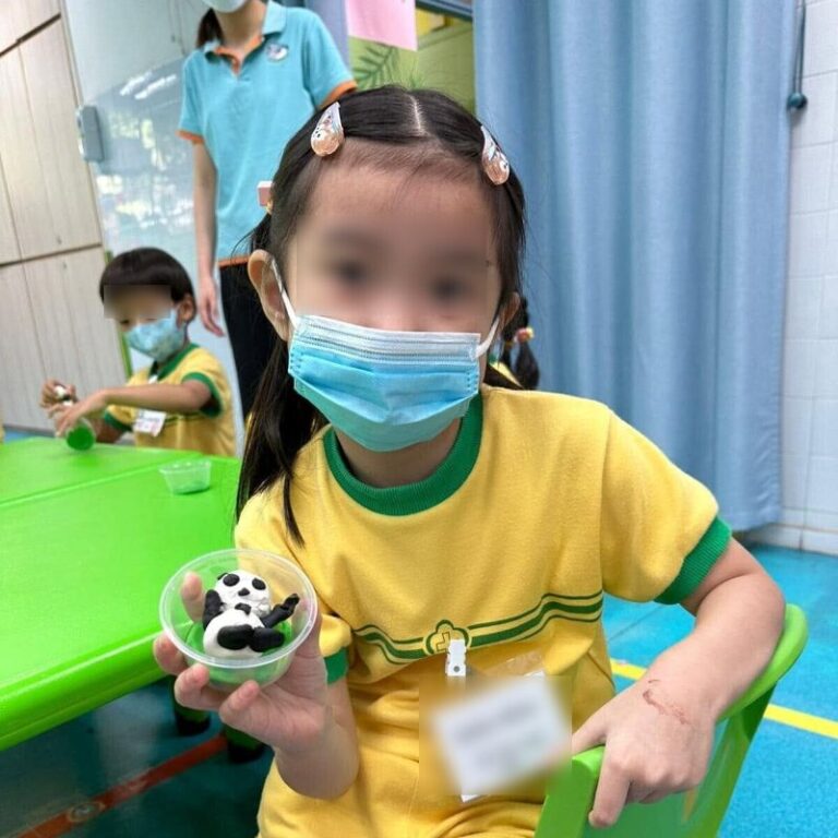 翠林邨浸信會幼稚園 麵粉公仔工作坊