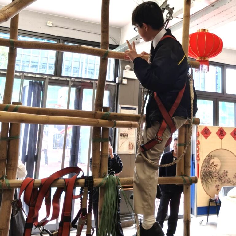 聖文德書院 搭棚工作坊