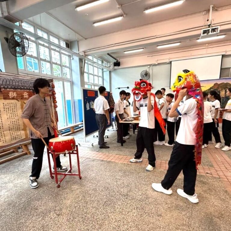 舞獅攤位