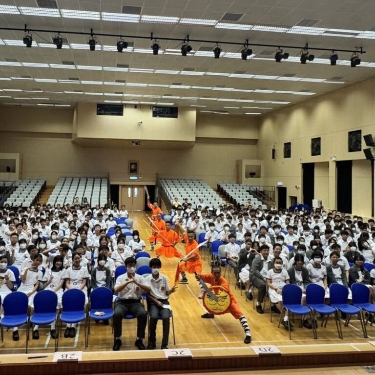 趙聿修紀念中學 少林功夫表演