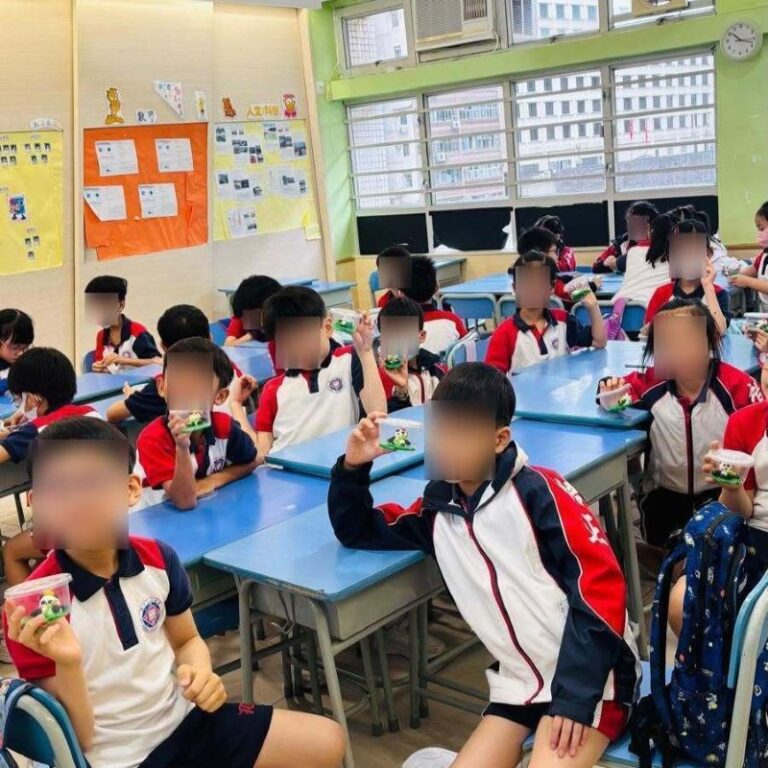 香港培正小學 麵粉公仔工作坊