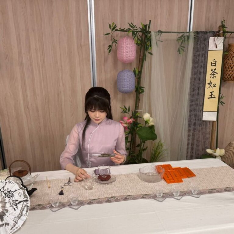 香港教育大學 茶藝攤位 白茶