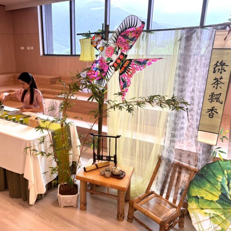 香港教育大學 茶藝攤位 綠茶