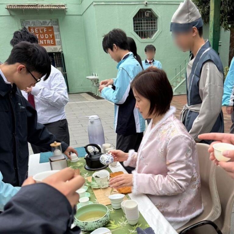 馬振玉中學 茶藝攤位