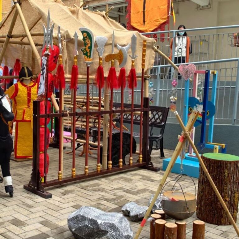 古代軍事場景佈置