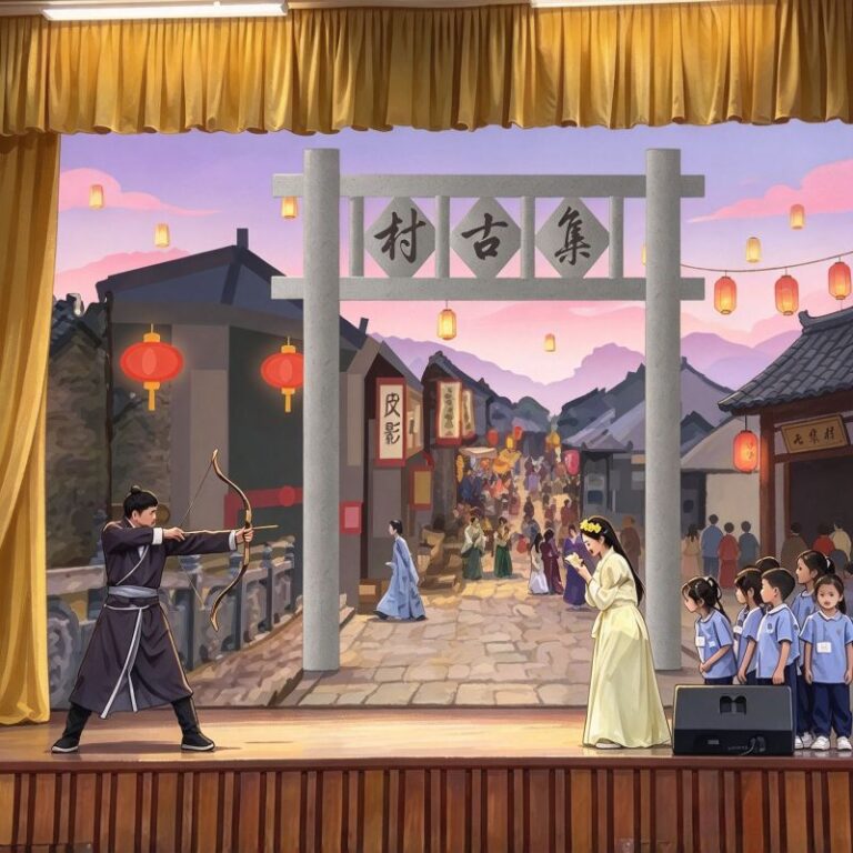 后羿射日小話劇
