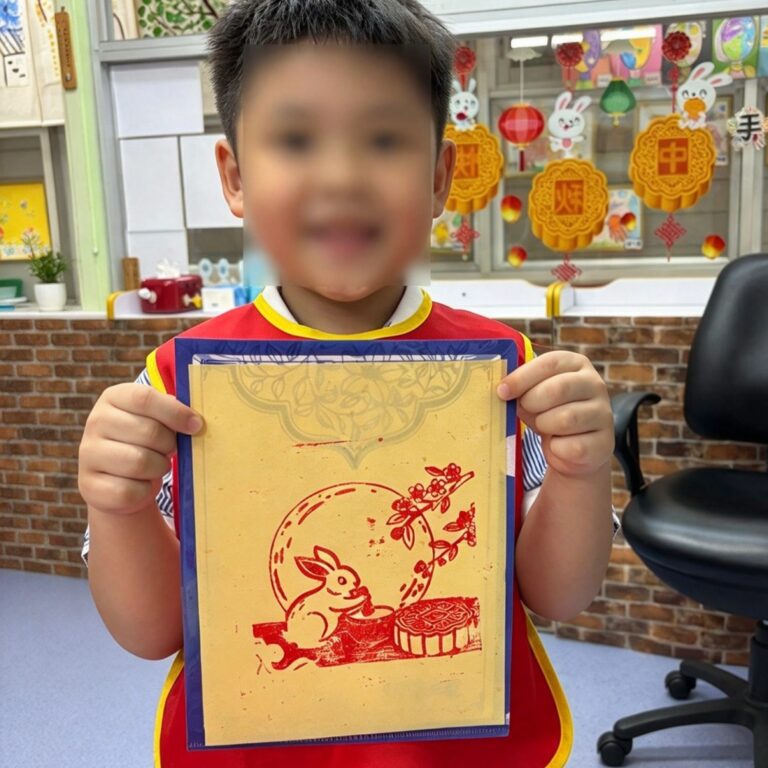 攤位 拓印 中秋玉兔
