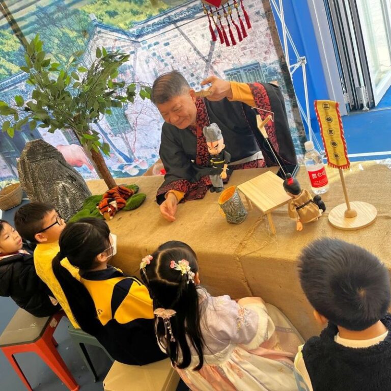 聖公會榮真小學 木偶戲攤位